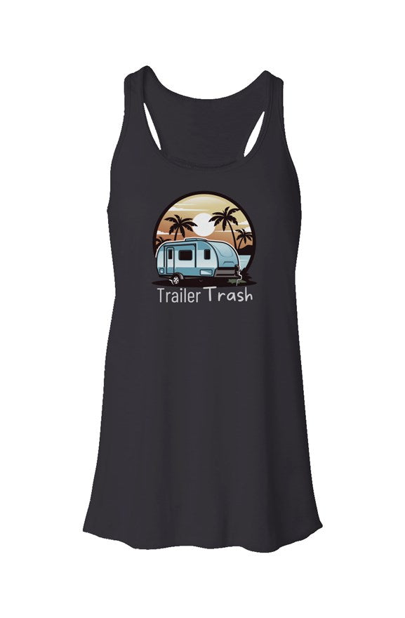 Trailer Trash Flowy Racerback Tank