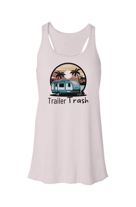 Trailer Trash Flowy Racerback Tank