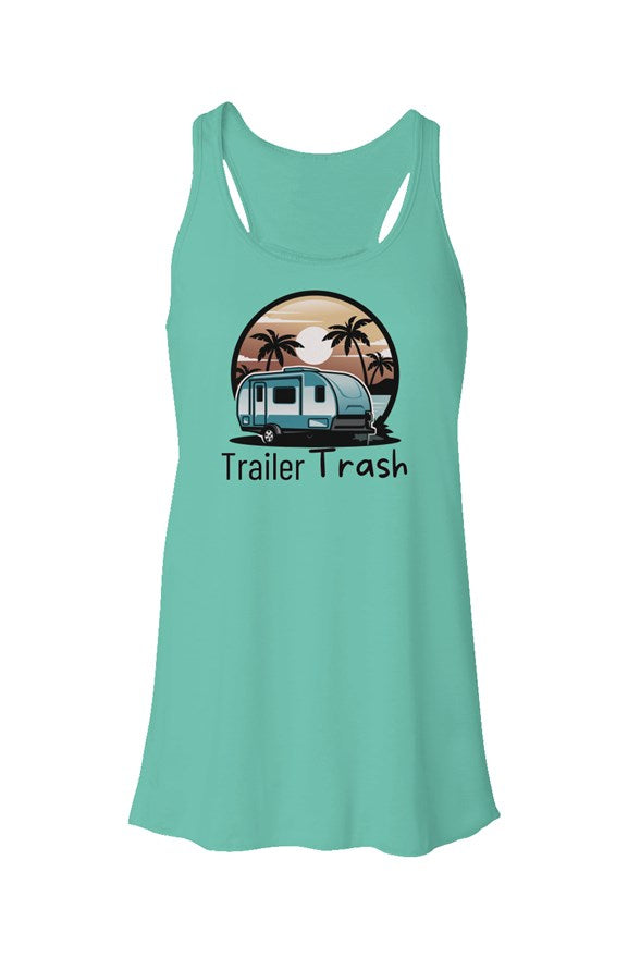 Trailer Trash Flowy Racerback Tank