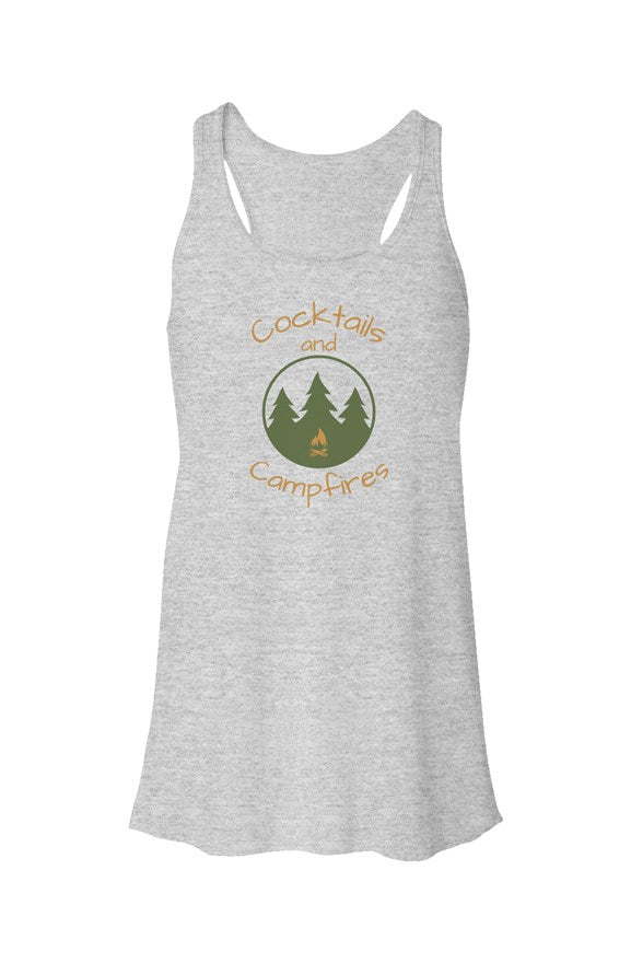 Campfires Flowy Racerback Tank