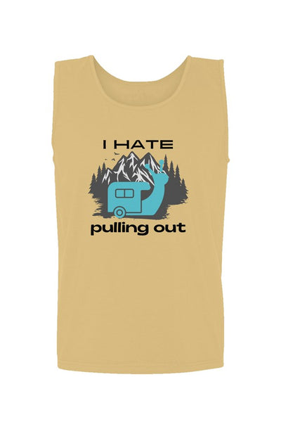 Pulling out Comfort Colors Tank Top