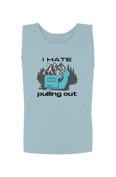 Pulling out Comfort Colors Tank Top
