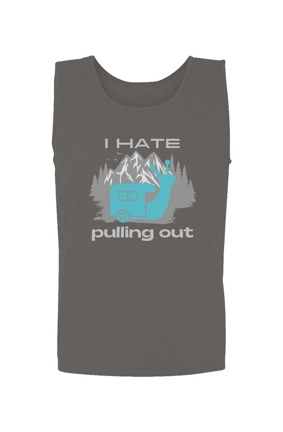 Pulling out Comfort Colors Tank Top