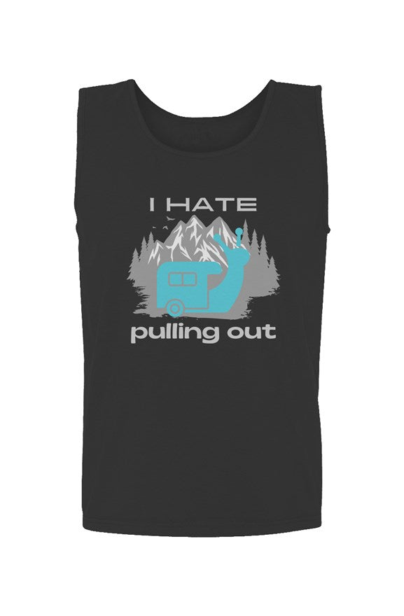 Pulling out Comfort Colors Tank Top