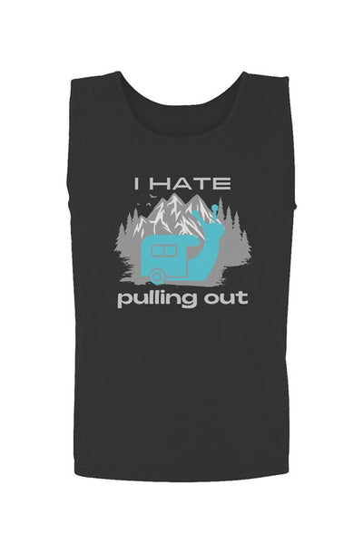 Pulling out Comfort Colors Tank Top