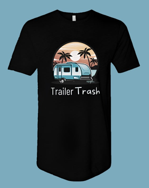 Trailer Trash Long Body Tee