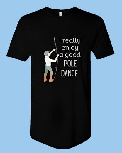 Pole Dance Long Body Tee