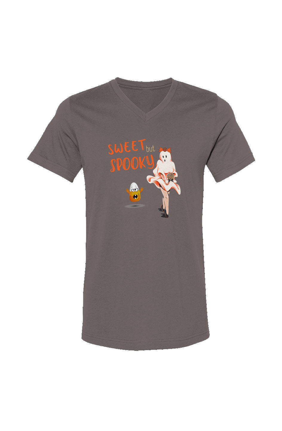 Unisex V-Neck Halloween Spooky