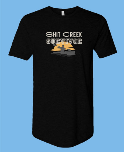 Shit Creek Long Body Mens Tee