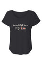 Women’s Triblend Short Sleeve Dolman Ain't no Love