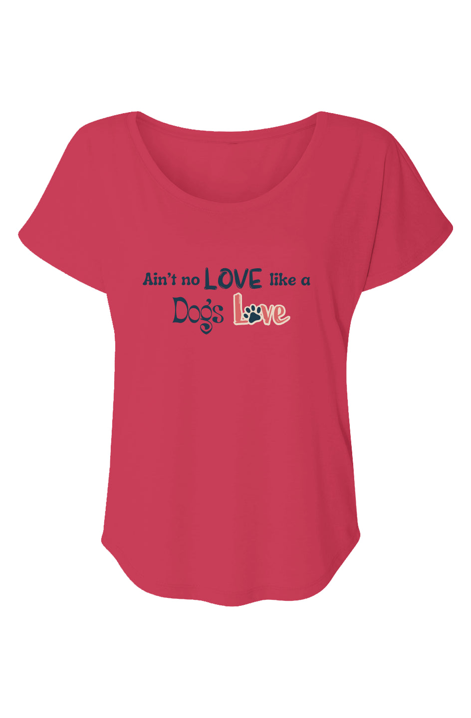 Women’s Triblend Short Sleeve Dolman Ain't no Love