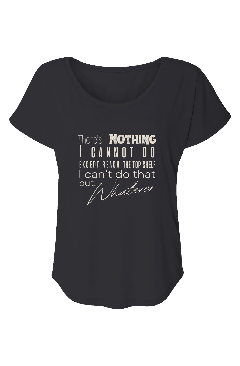 Women’s Triblend Short Sleeve Dolman There's nothing 