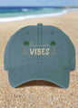 Dad style, low profile unisex cap, adjustable buckle closure, keep summer vibes alive