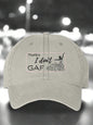 Dad style, low profile unisex cap, adjustable buckle closure, sarcastic GenX statement