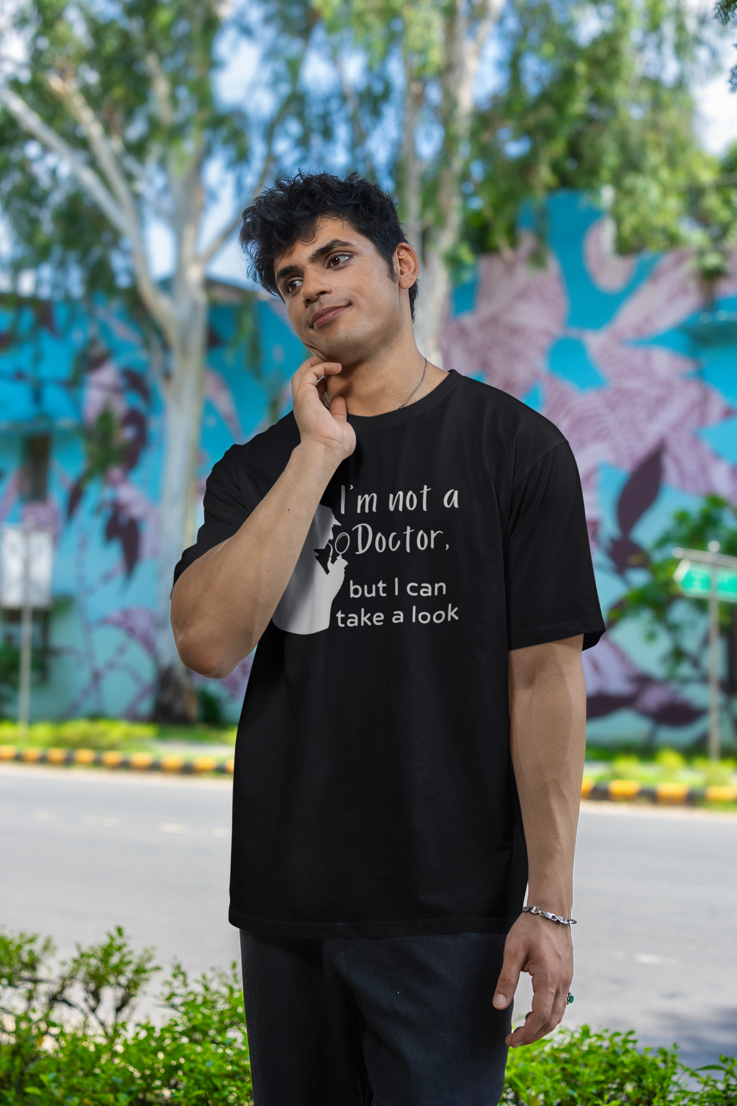 Not a Doctor Long Body Tee