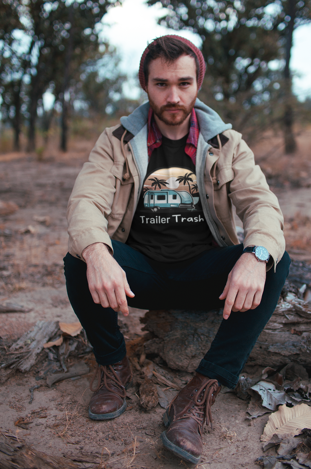 Trailer Trash Long Body Tee