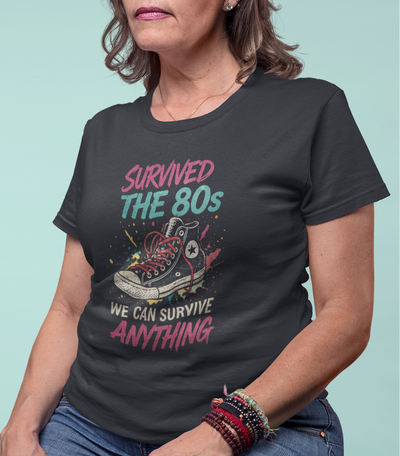 Survived the 80s | Gen X Graphic Tee