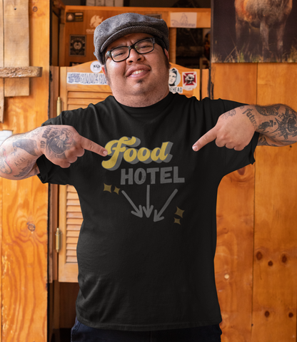 Food Hotel Long Body Tee