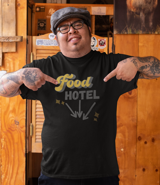 Food Hotel Long Body Tee