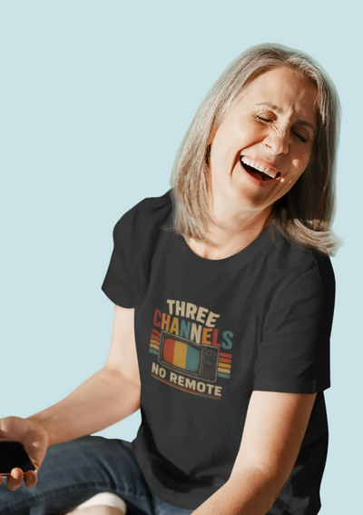 Three Channels No Remote | Gen X Graphic Tee