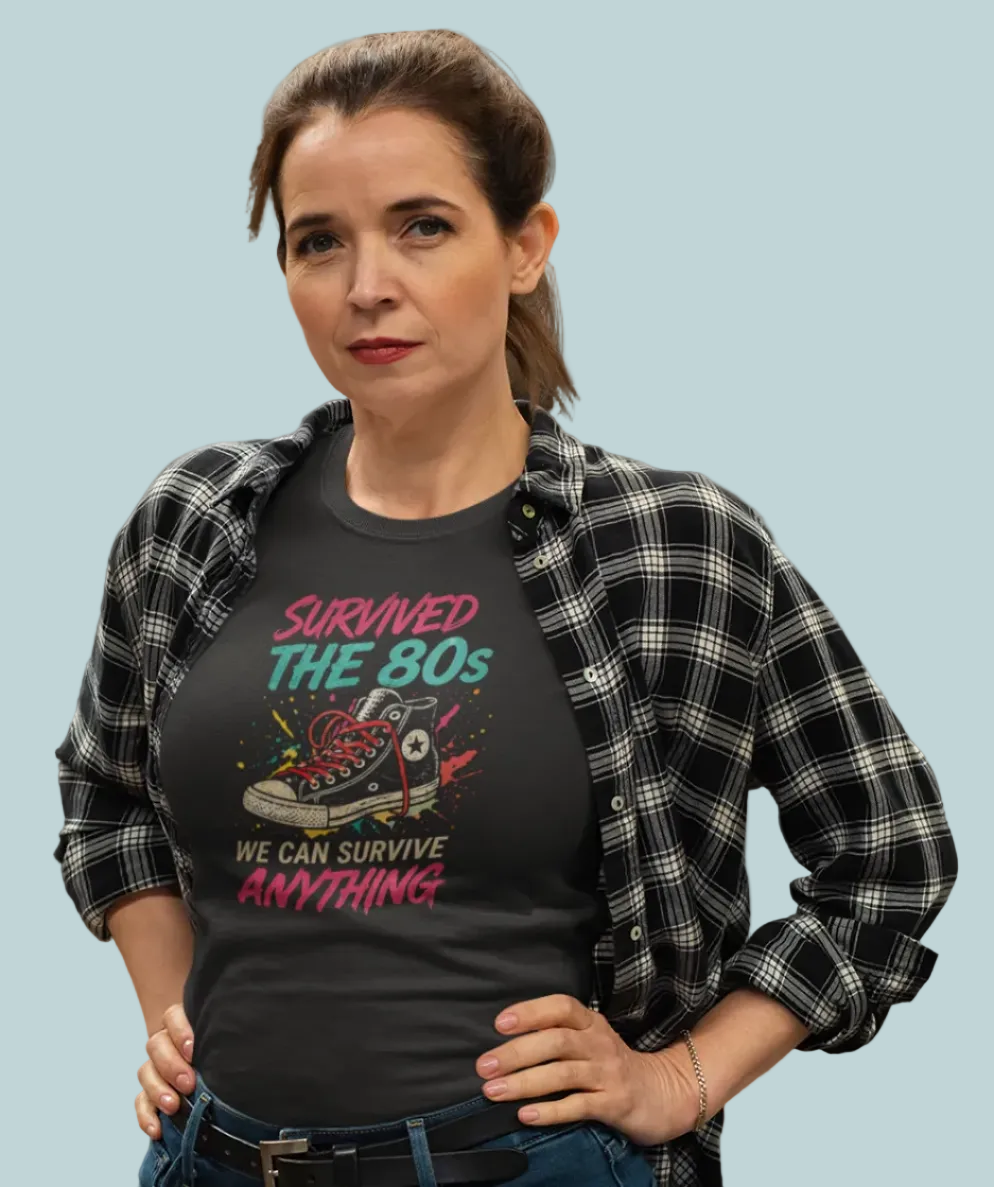 Survived the 80s | Gen X Graphic Tee