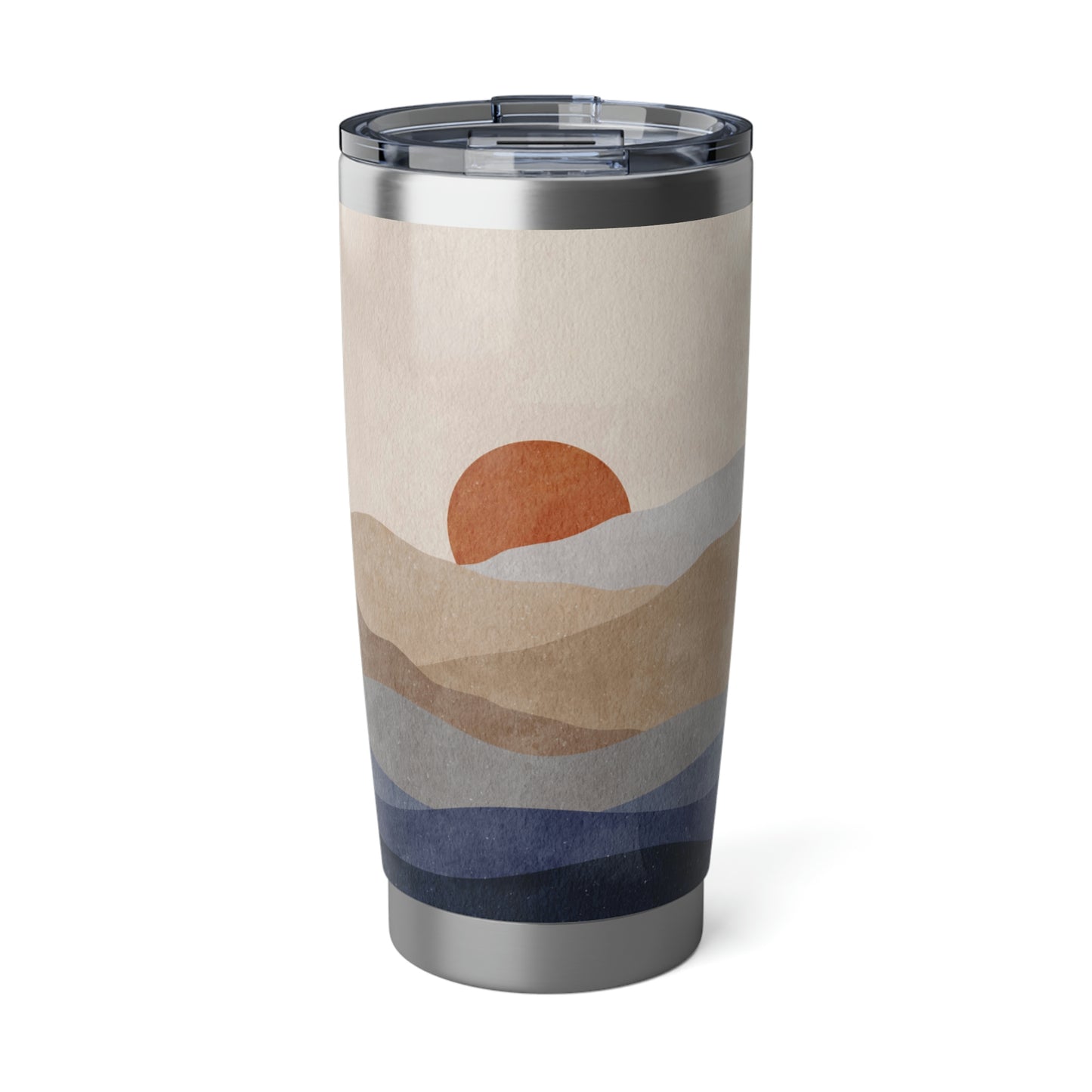 Mid-Century Sunset Tumbler