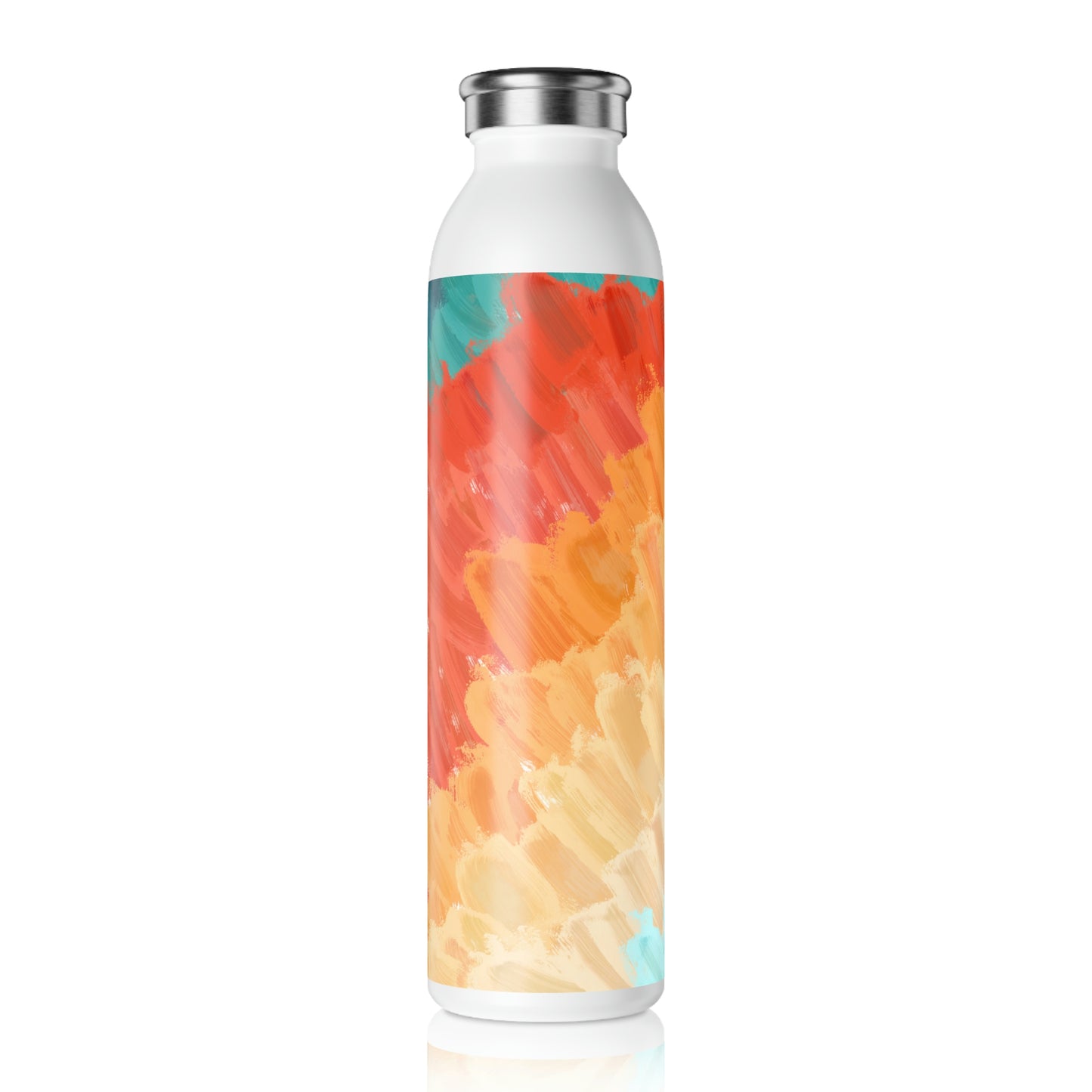 Abstract Sunset Water Bottle