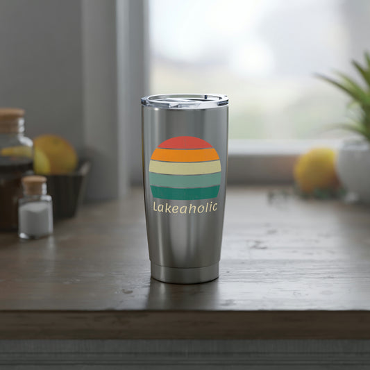 Lakeaholic Sunset Tumbler