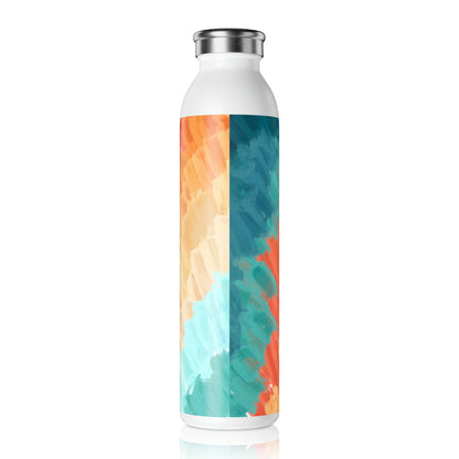 Abstract Sunset Water Bottle