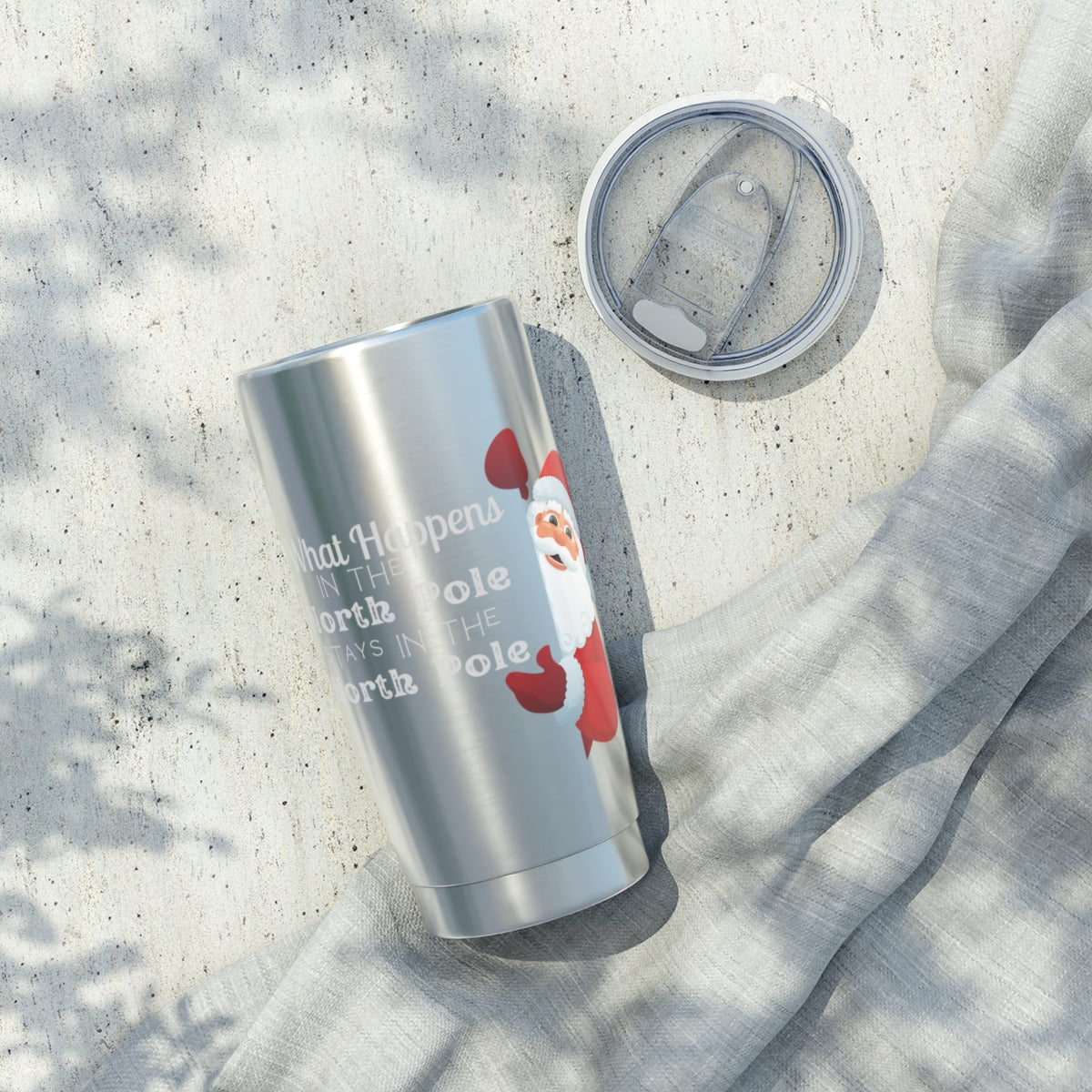 North Pole Secrets Tumbler