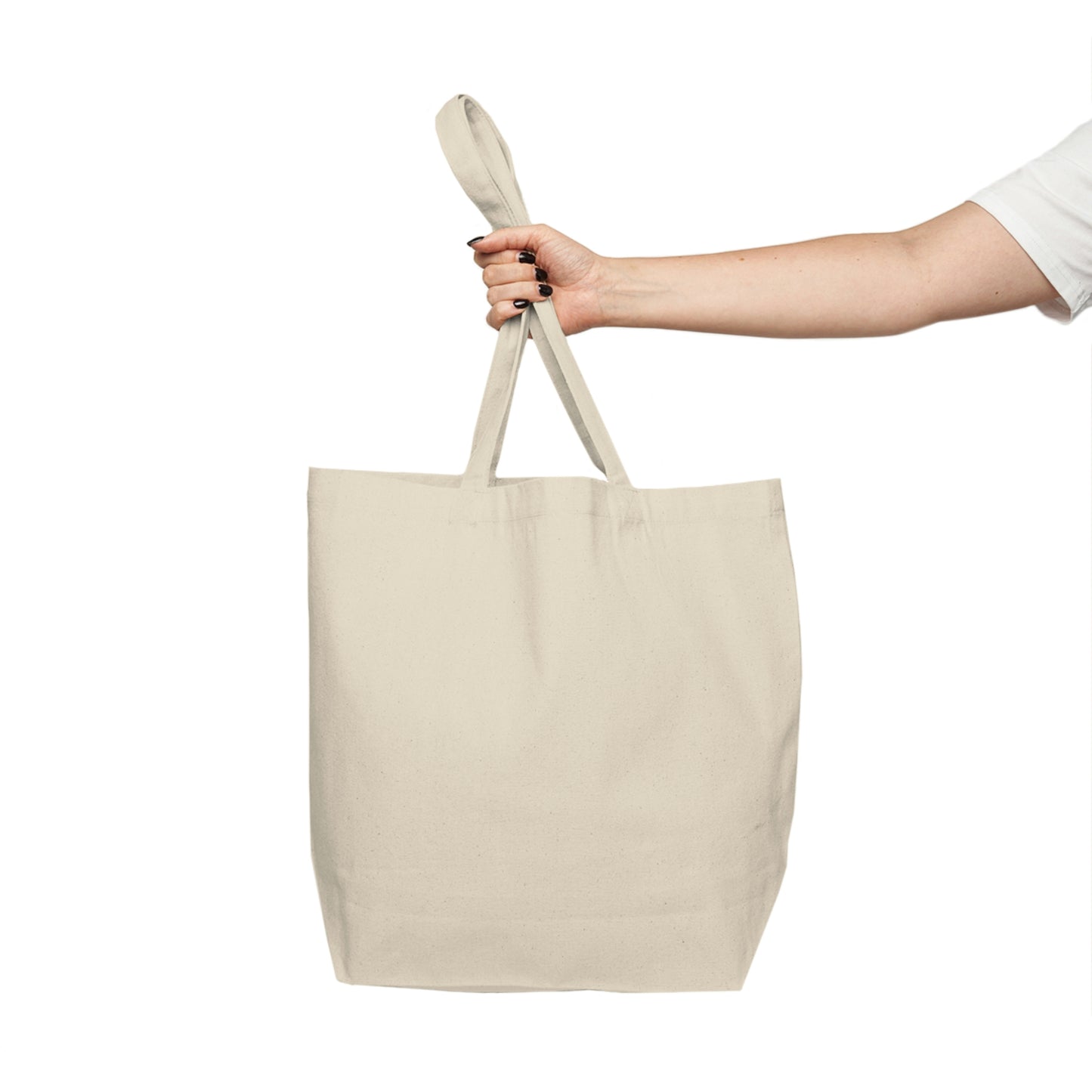 Call Me Canvas Shopping Tote