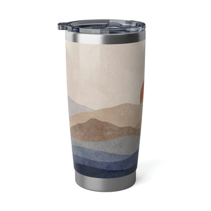 Mid-Century Sunset Tumbler