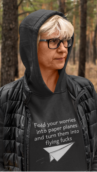 Paper Plane Hoodie