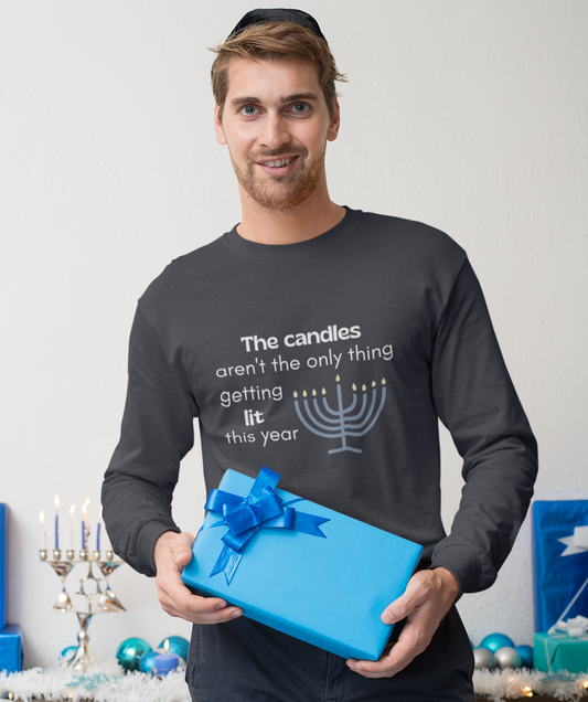 Light The Menorah Long-Sleeve