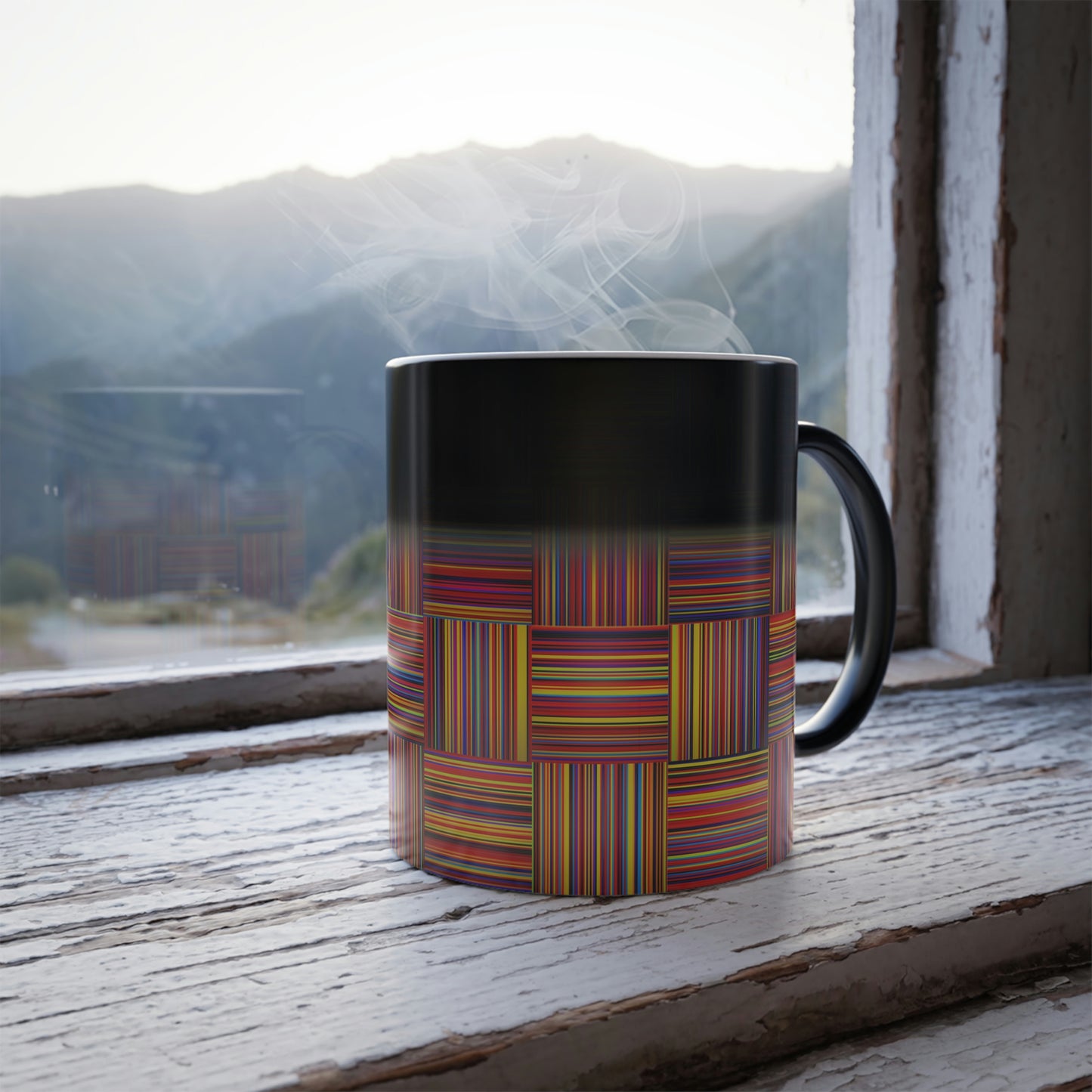 Color Block Mug