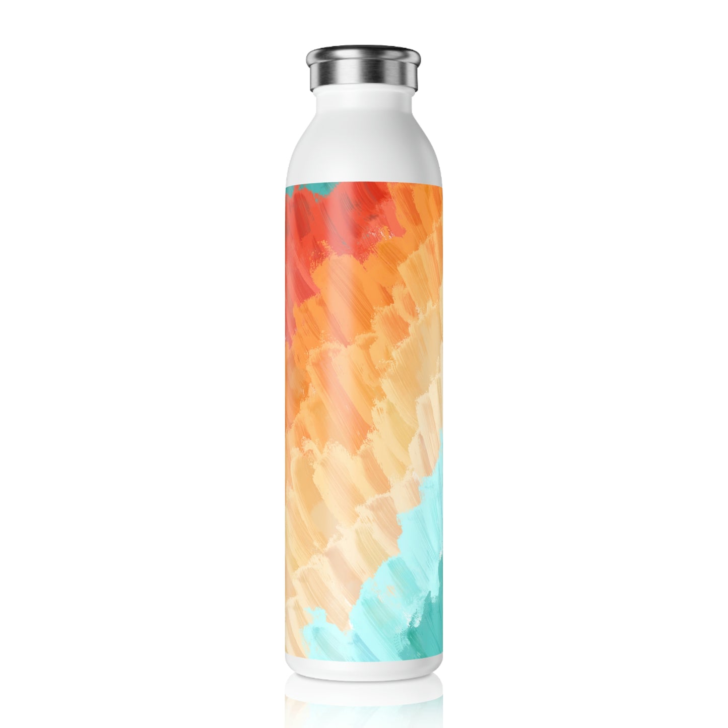 Abstract Sunset Water Bottle