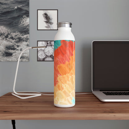 Abstract Sunset Water Bottle