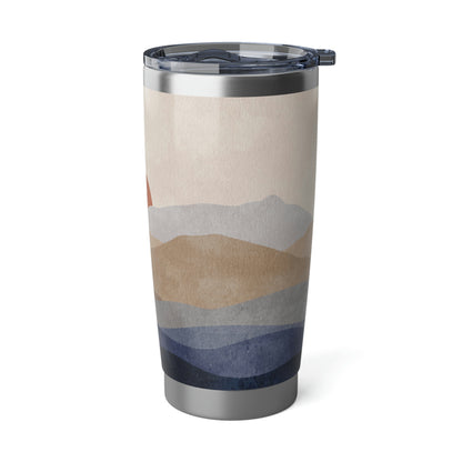 Mid-Century Sunset Tumbler