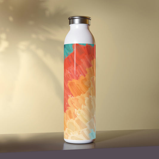 Abstract Sunset Water Bottle