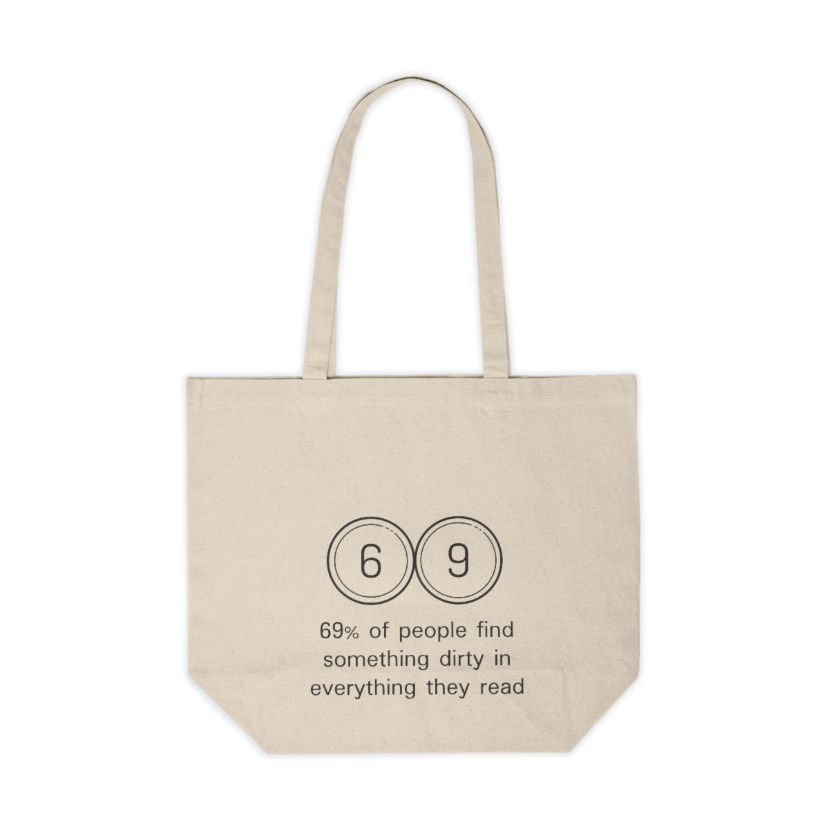 69% Canvas Shopping Tote